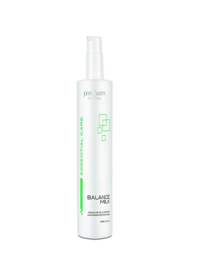 POSTQUAM Professional Balance Milk Mixed or Oily Skin 250ml - Moisturizing Effect - Provides Calcium And Magnesium - Image 1